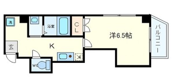 中津駅 徒歩6分 5階の物件間取画像